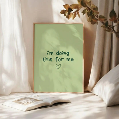 Good Vibes Only Wall Art – Retro Typography Print | Positive Quote Framed Poster for Modern Homes by Grodo